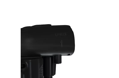 Výsuvná bezpečnostní roleta do dveří – černá – 157 cm