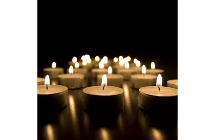 Čajové svíčky bílé – hoření 3 hod. - balení 100 ks