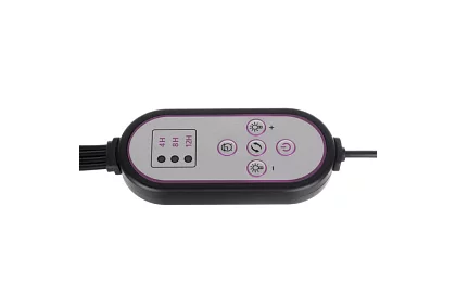 LED lampa pro růst rostlin Quattro – s časovačem a dálkovým ovládáním