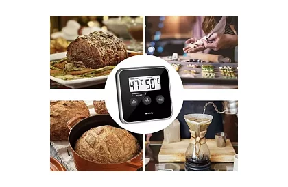 Digitální kuchyňský teploměr se sondou