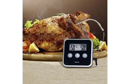 Digitální kuchyňský teploměr se sondou
