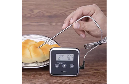 Digitální kuchyňský teploměr se sondou