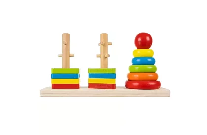 Dřevěné skládačky pro děti – třídič tvarů