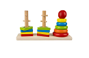 Dřevěné skládačky pro děti – třídič tvarů