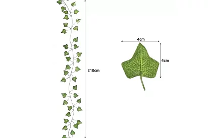 Umělý břečťan – girlanda 6,3 m