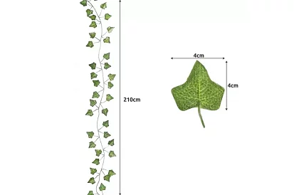 Umělý břečťan – girlanda 50,4 m
