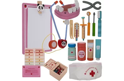 Dětský lékařský kufřík s příslušenstvím – malý doktor