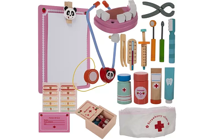 Dětský lékařský kufřík s příslušenstvím – malý doktor