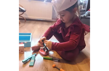 Dětský lékařský kufřík s příslušenstvím – malý doktor