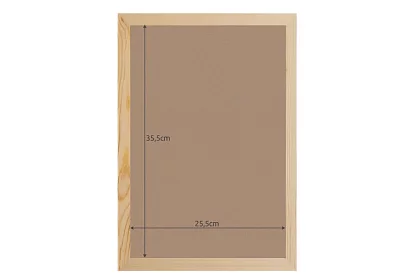 Rám na obrazy 28 × 38 cm – borovice