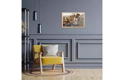 Rám na obrazy 28 × 38 cm – borovice