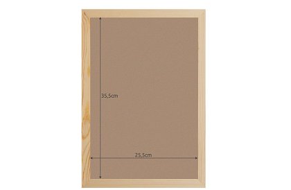 Rám na obrazy 28 × 38 cm – borovice