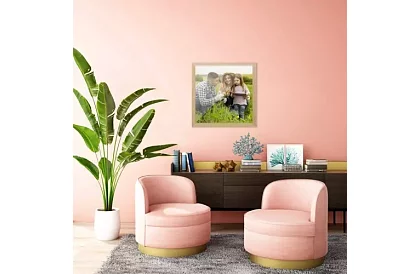 Rám na obrazy 28,5 × 28,5 cm – borovice