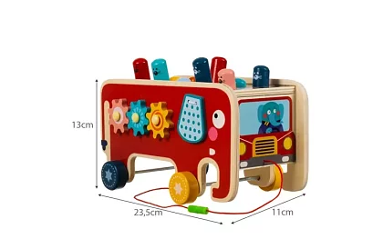 Dřevěná zatloukačka - Slon