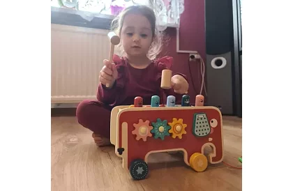 Dřevěná zatloukačka - Slon