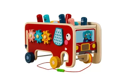 Dřevěná zatloukačka - Slon