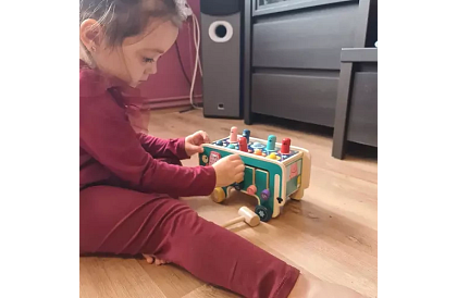 Dřevěná zatloukačka - Slon