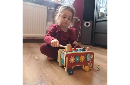 Dřevěná zatloukačka - Slon