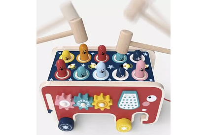 Dřevěná zatloukačka - Slon