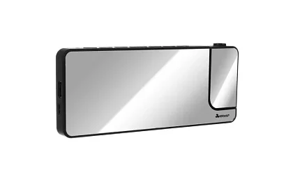 Zrcadlové hodiny s budíkem a projektorem