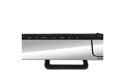 Zrcadlové hodiny s budíkem a projektorem