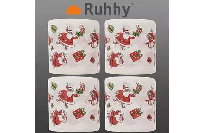 Toaletní papír 4 kusy – vánoční tématika