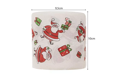 Toaletní papír 4 kusy – vánoční tématika