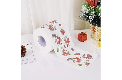 Toaletní papír 4 kusy – vánoční tématika