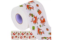 Toaletní papír 4 kusy – vánoční tématika