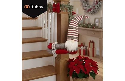 Vánoční trpaslík - skřítek 60 cm