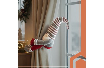 Vánoční trpaslík - skřítek 60 cm