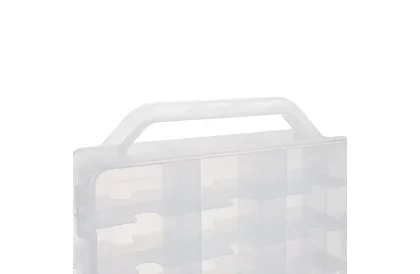 Plastový kufr - organizér na autíčka