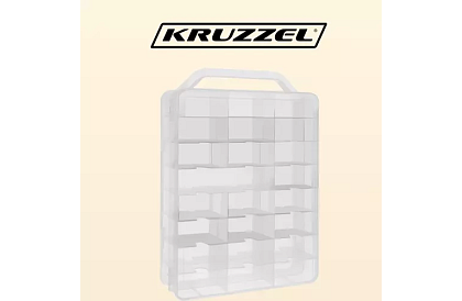 Plastový kufr - organizér na autíčka