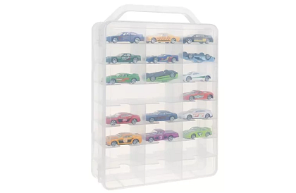 Plastový kufr - organizér na autíčka