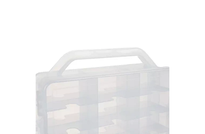 Plastový kufr - organizér na autíčka