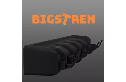 Nastěnný držák na zahradní nářadí