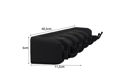 Nastěnný držák na zahradní nářadí