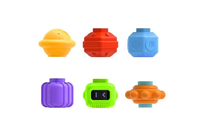 Smyslová flexibilní kostka – vzdělávací hračka pro děti