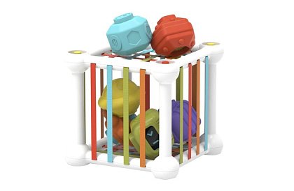 Smyslová flexibilní kostka – vzdělávací hračka pro děti