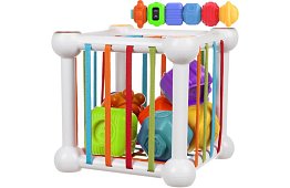 Smyslová flexibilní kostka – vzdělávací hračka pro děti