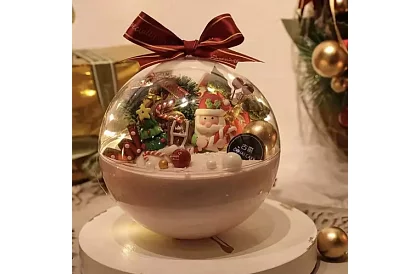 Průhledné koule skládací 12 ks – kreativní sada