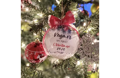 Průhledné koule skládací 12 ks – kreativní sada