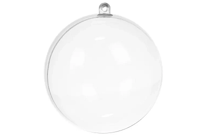 Průhledné koule skládací 12 ks – kreativní sada