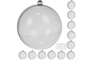 Průhledné koule skládací 12 ks – kreativní sada