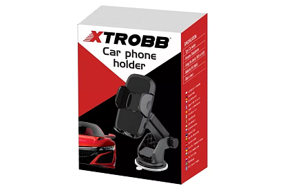 Držák telefonu do auta s přísavkou -  4 - 7 palců