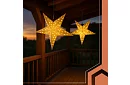 3D LED svítící hvězda - 50 cm