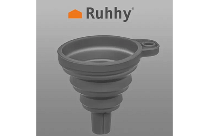 Univerzální skládací silikonový trychtýř