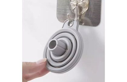 Univerzální skládací silikonový trychtýř