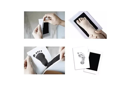 Otisk dětských rukou a nohou - Nesmaring Ink