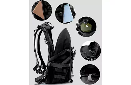 Turistický batoh TRIZAND XL - černý